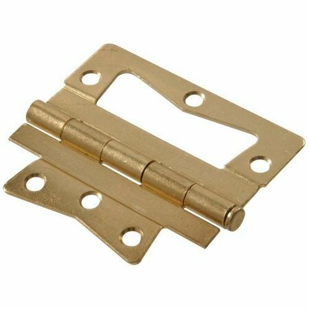 HILLMAN 4 BRASS PLATED NM HINGE 852628